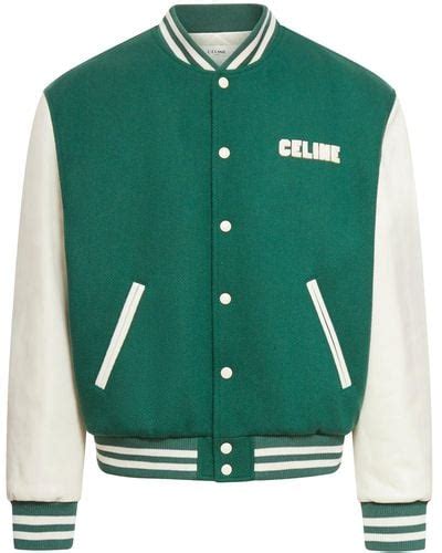 green celine jacket|Celine jackets for men.